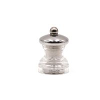Rasnita din acril, cap cromat pentru sare 6.5 cm Elba - Bisetti