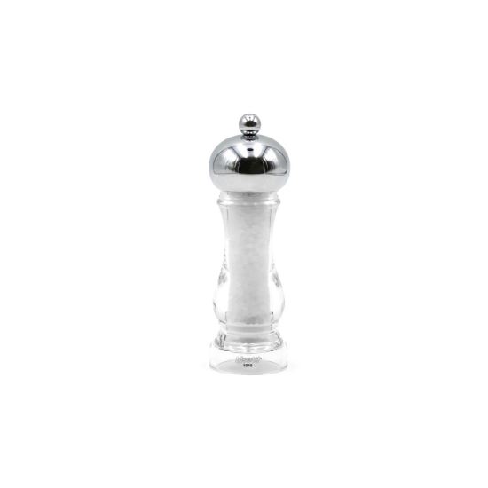 Rasnita din acril cu cap cromat pentru sare 16.5 cm Capri - Bisetti