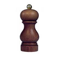 Rasnita din lemn de culoarea nucului pentru piper 13 cm Sorrento - Bisetti