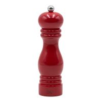 Rasnita rosie din lemn pentru piper 19 cm Sorrento - Bisetti