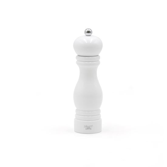 Rasnita alba din lemn pentru piper 19 cm Sorrento - Bisetti