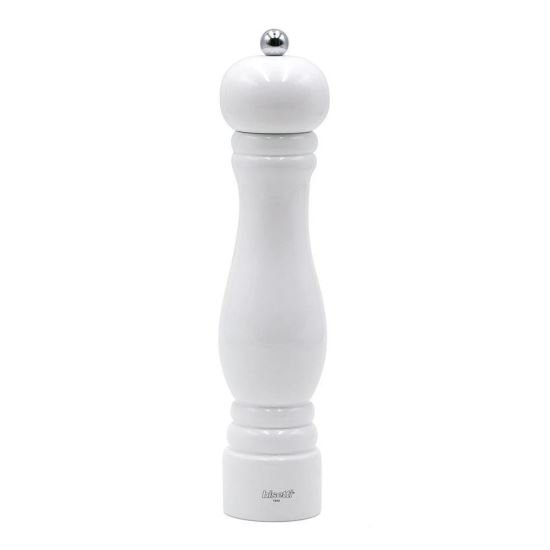 Rasnita alba din lemn pentru piper 25 cm Sorrento - Bisetti