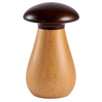 Rasnita in forma de ciuperca din lemn cu cap negru 13.5 cm Icons- Bisetti