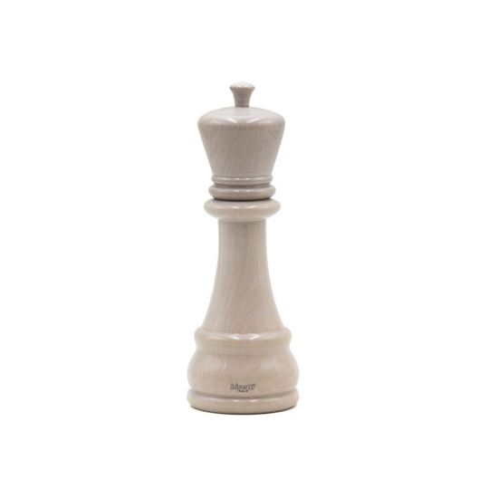 Rasnita din lemn in forma de piesa de sah pentru sare si piper 23 cm  - Bisetti