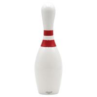 Rasnita alba din lemn in forma de popica pentru sare si piper 23 cm  - Bisetti