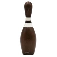Rasnita in cluloarea nucului din lemn in forma de popica pentru sare si piper 23 cm  - Bisetti