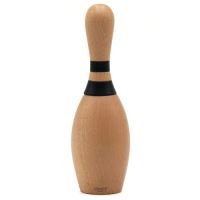 Rasnita din lemn in forma de popica pentru sare si piper 23 cm  - Bisetti