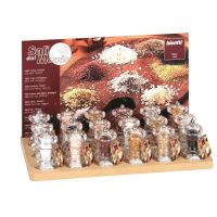 Set 18 (2x9) rasnite cu sare pe suport - Bisetti