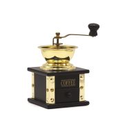 Rasnita verde din lemn lacuit pentru macinat cafea - Bisetti