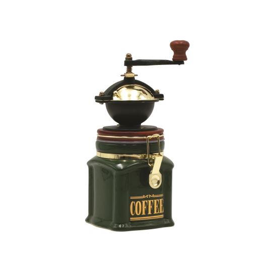 Rasnita din ceramic verde pentru macinat cafea - Bisetti