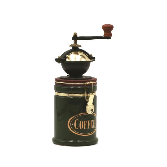 Rasnita verde din ceramic pentru macinat cafea - Bisetti