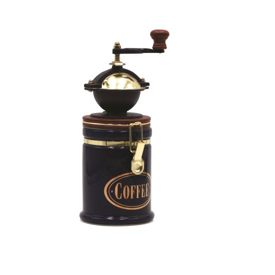 Rasnita albastra din ceramic pentru macinat cafea - Bisetti