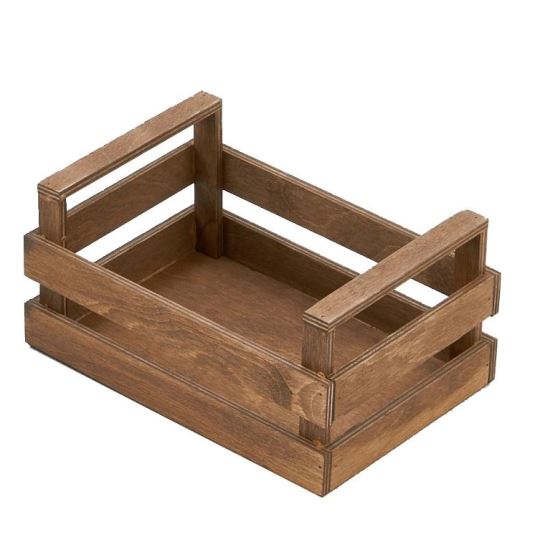 Cutie/tava din mesteacan "S" pentru servit paine - Bisetti