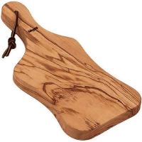Blat tocator din lem Olive Rustic mare - Bisetti
