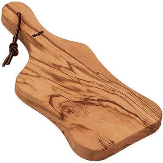Blat tocator din lem Olive Rustic mare - Bisetti