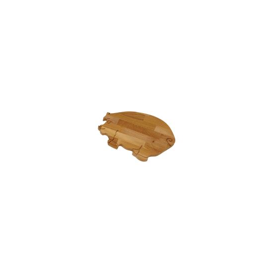Blat tocator din lem in forma de porc - Bisetti