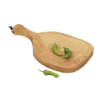 Blat tocator din lemn cu maner 43 x 24 x 3 cm - Bisetti