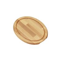 Blat tocator oval din lemn 34 x 26 x 2 cm - Bisetti