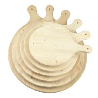 Paleta/blat tocator din lem de pin pentru pizza - Bisetti