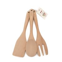 Set lingura, paleta, spatula din lemn Top - Bisetti