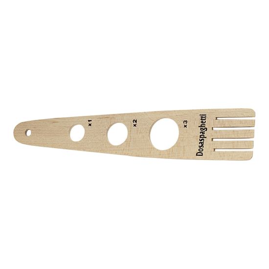 Dozator cu furca din lemn pentru spaghete - Bisetti