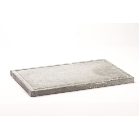 Piatra dreptunghiulara mare pentru gatit 25 x 40 cm - Bisetti