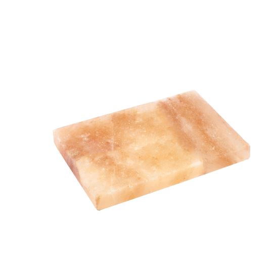 Placa de gatit dreptunghiulara mare din sare 20 x 30 x 2.5 cm - Bisetti