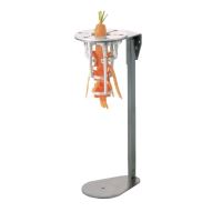 Aparat din epoxy pentru decojit morcovi mari, pe stand - Louis Tellier