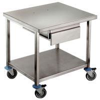 Masa de lucru din inox pentru desfacatorul de conserve OE750 - Louis Tellier