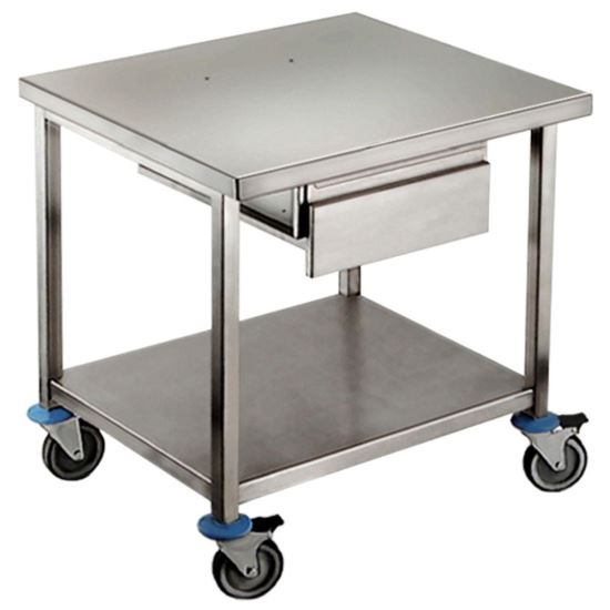 Masa de lucru din inox pentru desfacatorul de conserve OE750 - Louis Tellier