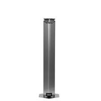 Dozator dezinfectant cu pedala, din INOX - Louis Tellier