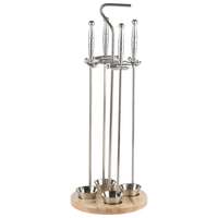 Suport medieval din inox pentru frigarui - Louis Tellier