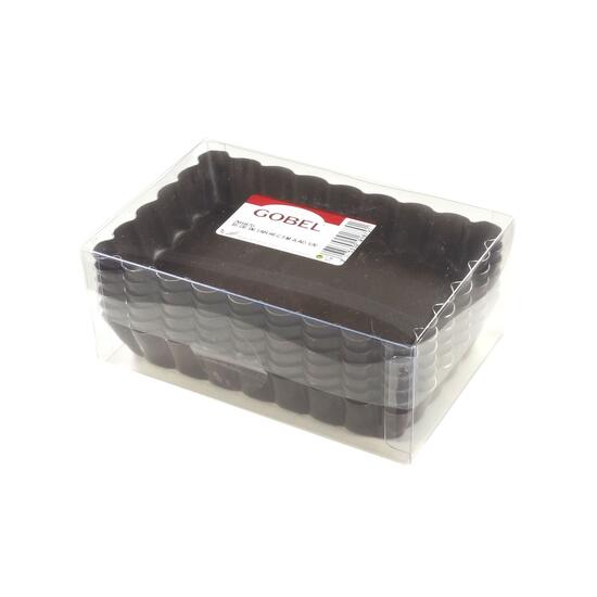 Set 6 forme non-stick dreptunghiulare pentru tarte - Louis Tellier