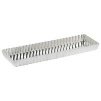 Forma dreptunghiulara pentru tarta 350/340x110/100x25 mm - Louis Tellier