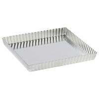 Forma patrata pentru tarta 230/220x25 mm - Louis Tellier