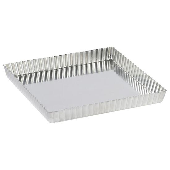 Forma patrata pentru tarta 230/220x25 mm - Louis Tellier