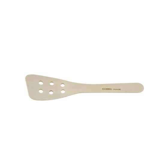Spatula curbata si perforata din lemn - Louis Tellier