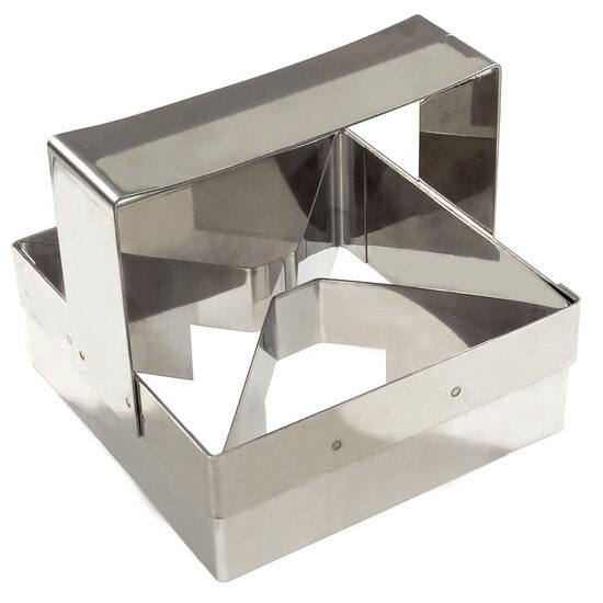 Accesoriu patrat cu maner pentru taiat produse de patiserie - Louis Tellier