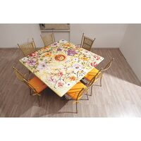 Set masa patrata din piatra de lava + scaune LUX 15a - Domiziani