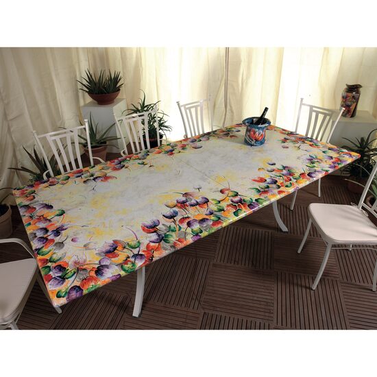 Set masa dreptunghiulara din piatra de lava + scaune LUX 209 - Domiziani