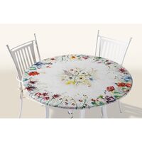 Set masa rotunda din piatra de lava + scaune LUX 215 - Domiziani