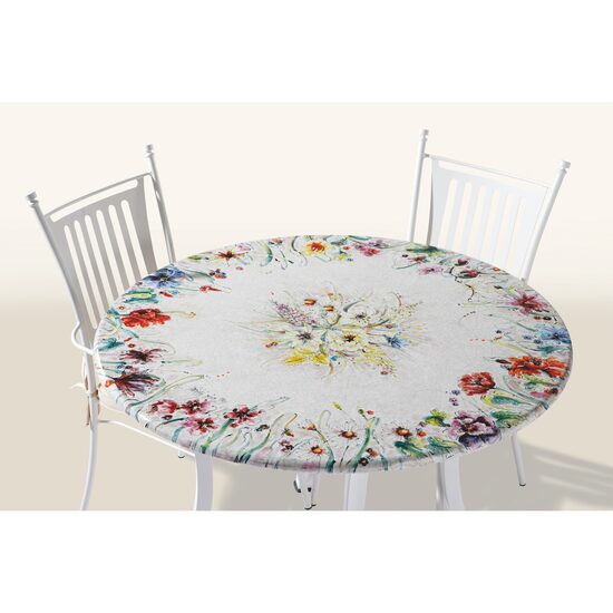 Set masa rotunda din piatra de lava + scaune LUX 215 - Domiziani