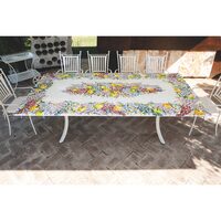 Set masa dreptunghiulara din piatra de lava + scaune LUX 632 - Domiziani