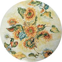 Blat masa rodunda din piatra de lava SUN 166 - Domiziani
