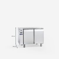 Masa refrigerare cu doua usi 258 litri - Samaref