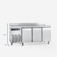 Masa refrigerare cu 3 usi 424 litri - Samaref