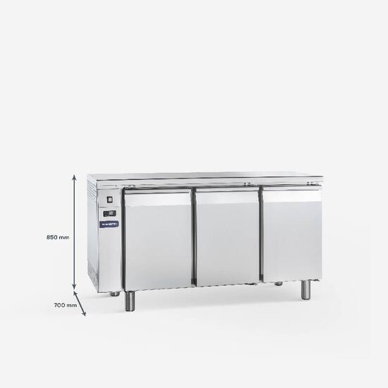 Masa refrigerare cu 3 usi 401 litri - Samaref