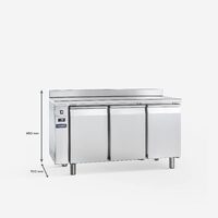 Masa congelare cu 3 usi 401 litri - Samaref