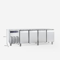 Masa refrigerare cu 4 usi 568 litri - Samaref
