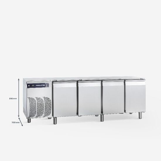 Masa refrigerare cu 4 usi 568 litri - Samaref